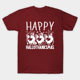 Happy HalloThanksMas T-Shirt